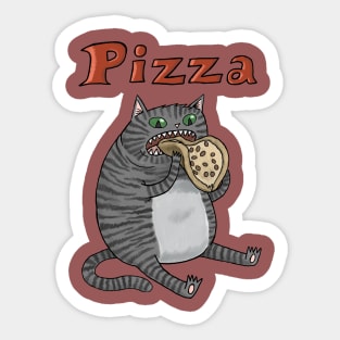 Pizza Cat 2! Sticker